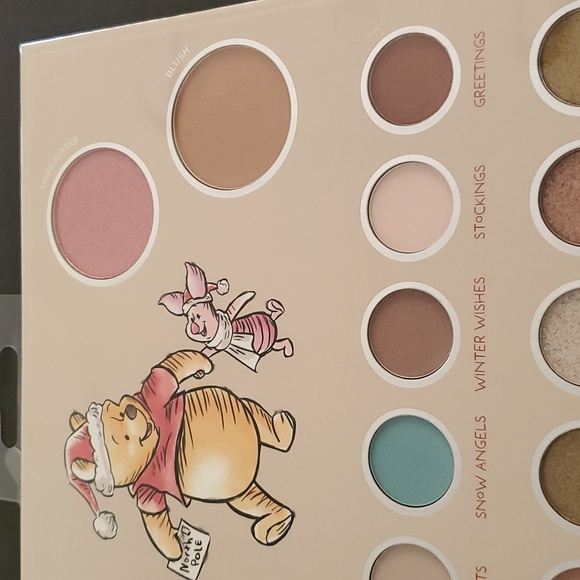 Disney Winnie The Pooh Face and Eye Shadow Palette Highlighter Blush 25 shades - Picture 7 of 12